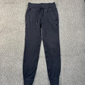 Womens black lululemon joggers